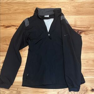 Nike Golf Black Quarter Zip Jacket